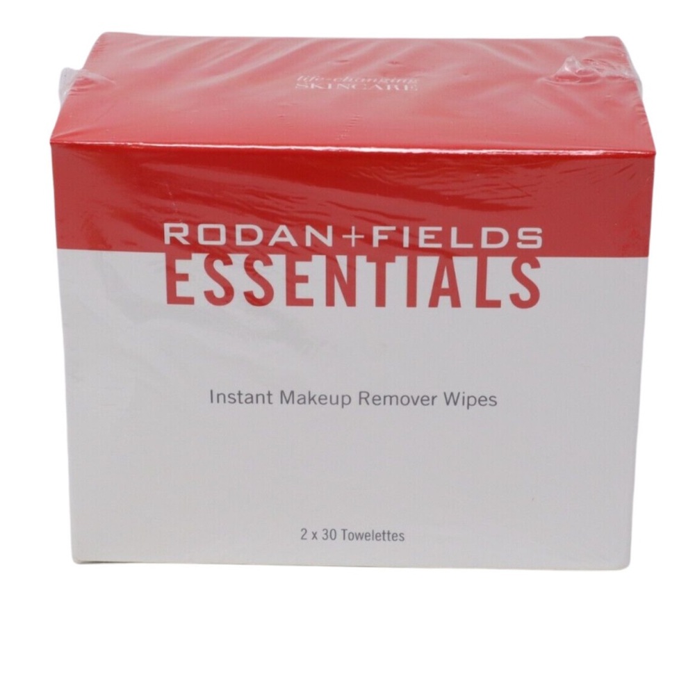 Brand new sealed Rodan + Fields Essentials Instant Makeup Remover Wipes 2x30